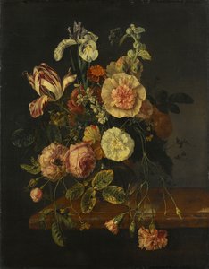 Csendélet virágokkal alkotó: Jacob van Walscapelle (attributed to)