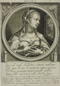 Látás, első lemez az Öt érzékszervből alkotó: Jacob van der Heyden