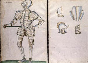 Páncélruha Bedford hercegének, 1589 körül