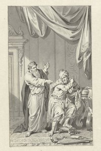 David és Nathan alkotó: Jacobus Buys