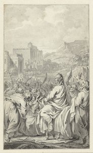 Belépés Jeruzsálembe alkotó: Jacobus Buys