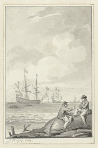 tengeri tájkép alkotó: Jacobus Buys