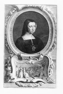 Aragóniai Katalin portréja, 1743