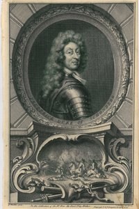 Frederick, Duke of Schomberg, 1739  alkotó: Jacobus Houbraken
