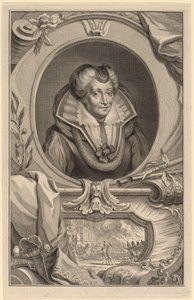 Louise de Coligny alkotó: Jacobus Houbraken