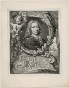 Pieter Rabus portréja alkotó: Jacobus Houbraken