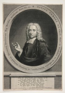 Daniel Gerdes portréja, J. M. Quinkhart nyomán alkotó: Jacobus Houbraken