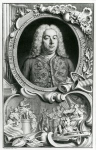 George Frederick Handel portréja, 1768