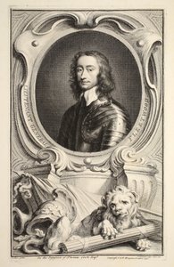 Fleetwood altábornagy portréja, illusztráció a „Heads of Illustrious Persons of Great Britain”, pub. Írta: Knapton, London, 1742 alkotó: Jacobus Houbraken