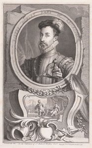Robert Dudley, Leicester grófja alkotó: Jacobus Houbraken