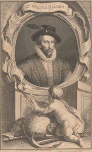 Sir Walter Ralegh alkotó: Jacobus Houbraken