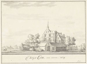 A ház Eem A ház Eem, elölről. 1649 (cím a tárgyon)