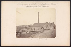 Bovenstoom szivattyútelep Prins Alexander / Kralingscheveer, 1869. szeptember 18. (cím az objektumon) A tavak helyreállítása Schielandban Rotterdamtól keletre (a sorozat címe a tárgyon)