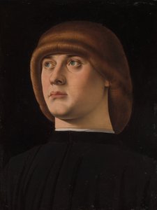 Fiatal férfi portréja, 1480-as évek.