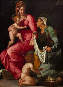 Madonna és gyermek Szent Erzsébettel és Keresztelő Szent Jánossal, c. 1535.