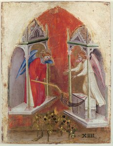 Az égi aratás (tempera a panelen)