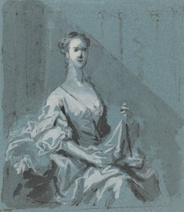 Egy hölgy portréja alkotó: Jacopo Amigoni