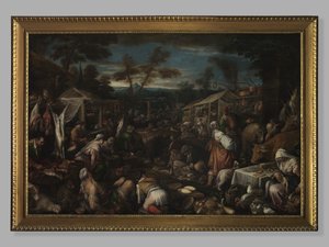 A Nagy Piac, 1580-85 körül alkotó: Jacopo Bassano
