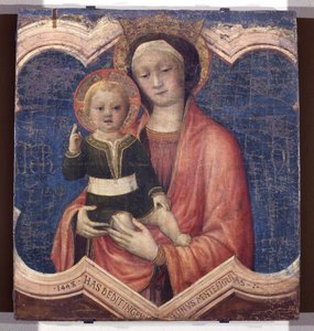Madonna és gyermeke, 1448