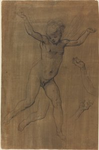 Angyal repülés közben alkotó: Jacopo Chimenti