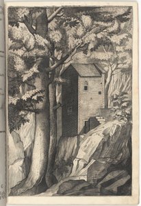 A bíboros kápolnájának külső képe [G tábla] alkotó: Jacopo Ligozzi