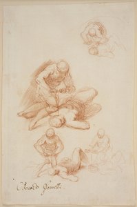 Négy tanulmány Szent Licerius mártíromságáról alkotó: Jacopo Palma
