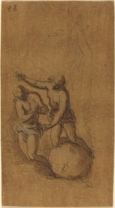 Krisztus keresztsége alkotó: Jacopo Palma il Giovane