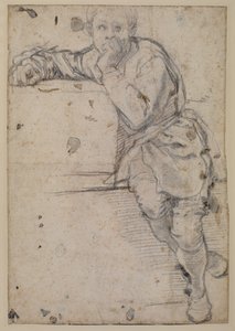 Ülő fiatalok alkotó: Jacopo Pontormo