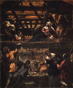 A pásztorok imádata alkotó: Jacopo Robusti Tintoretto