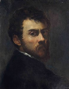 Fiatal férfi önarckép alkotó: Jacopo Robusti Tintoretto