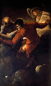 Lukács és Máté evangélisták alkotó: Jacopo Robusti Tintoretto