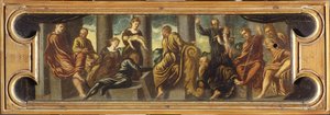 Salamon ítélete. alkotó: Jacopo Robusti Tintoretto