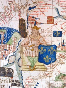 Európa reneszánsz térképe, Jacopo Russo, (1528 után).