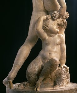 Bacchus, alsó felének részlete, Jacopo Sansovino (1486-1570) szobra (márvány) (lásd még: 79847)