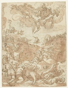 A rézkígyó felállítása alkotó: Jacopo Tintoretto