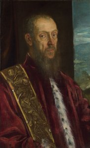 Vincenzo Morosini (1511-1588) portréja. alkotó: Jacopo Tintoretto