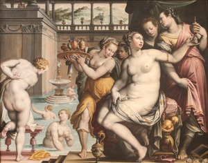 Bathsheba at Her Bath, 1573-1574.