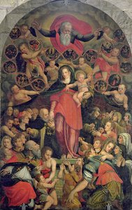 Rózsafüzér Madonna, 1569 körül