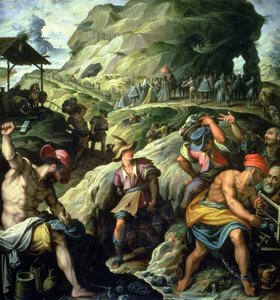A bánya, 1572 alkotó: Jacopo Zucchi