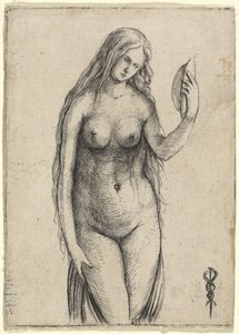 Meztelen nő tükröt tartva (Vanitas allegóriája)