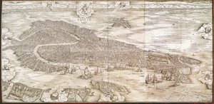 Velencére néző kilátás alkotó: Jacopo de