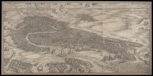 Velence látképe, 1500