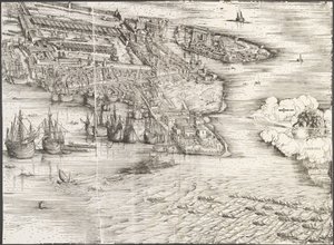 Velence látképe [jobb alsó blokk], 1500.