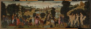 Diana és Actaeon alkotó: Jacopo del Sellaio