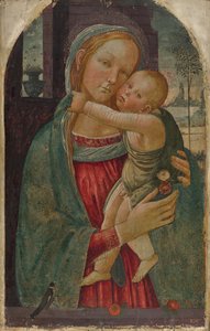 Mária a gyermekkel alkotó: Jacopo del Sellaio