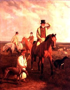 Lord Rivers pályán alkotó: Jacques-Laurent Agasse