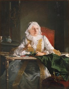 Madame Crozat portréja alkotó: Jacques Andre Joseph Camelot Aved