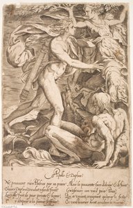 Apollo és Daphne alkotó: Jacques Androuet Ducerceau d.Æ.