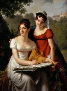 Duval Mesdemoiselles portréi, 19. század első negyede.