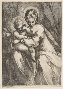 Madonna rózsával, 1595-1616.